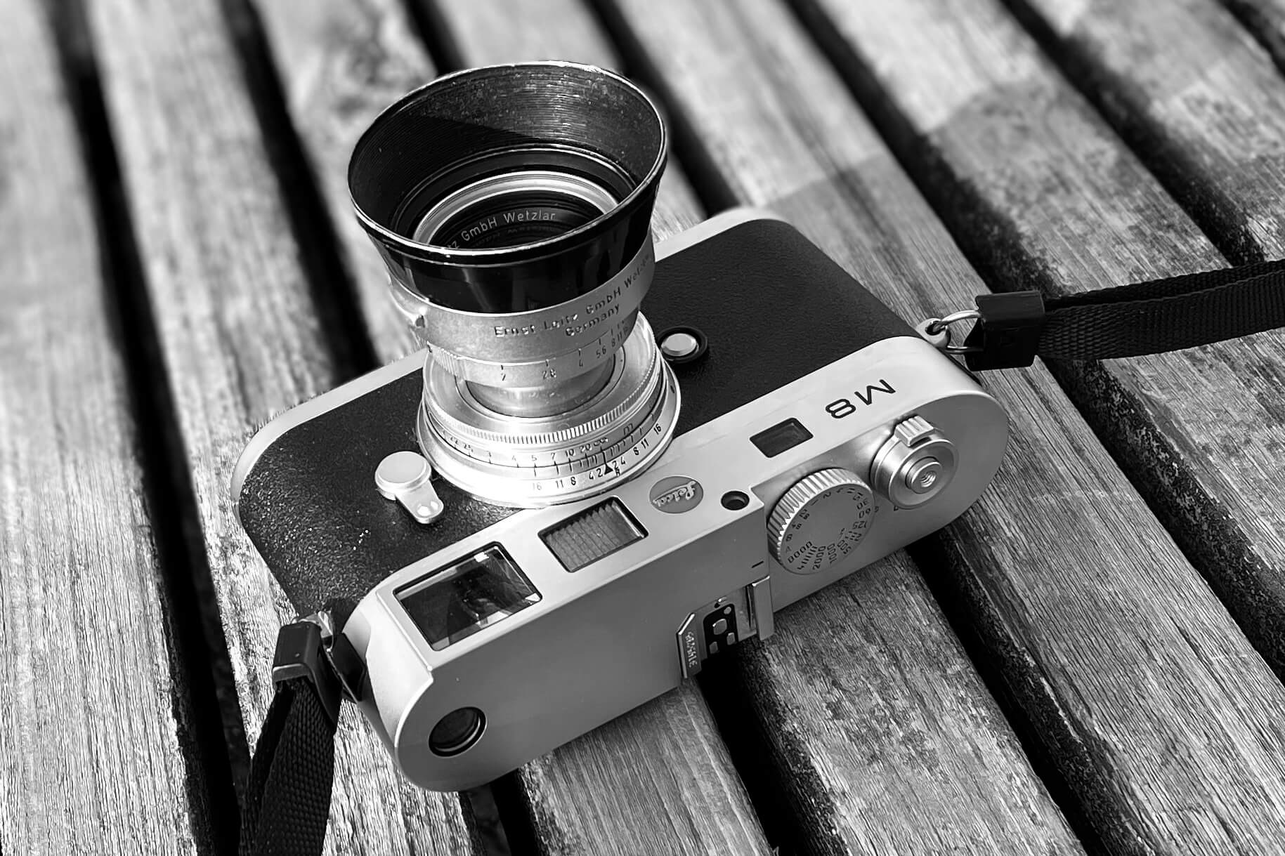 レンジファインダーで自分の感覚をチューニングする、Leica M8。｜記憶