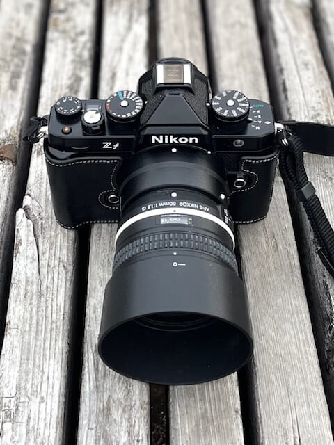 FTZ IIを介して、Nikon ZfにAF-S 50mm f1.8Gをつけてみた。｜記憶カメラ
