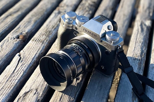 似合わないはずがない。FUJIFILM X-T5にSuper Takumar 55mm f1.8をつけ