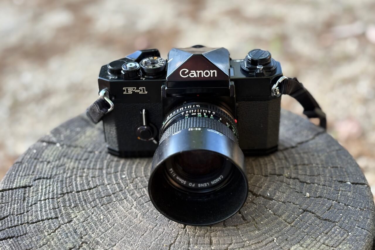 Canon F-1 レビュー｜記憶カメラ