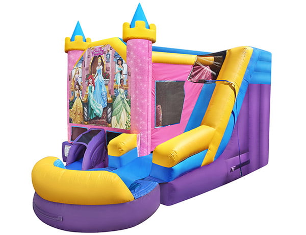 DISNEY PRINCESS 6n1 Waterslide Combo - Kicks and Giggles USA | The