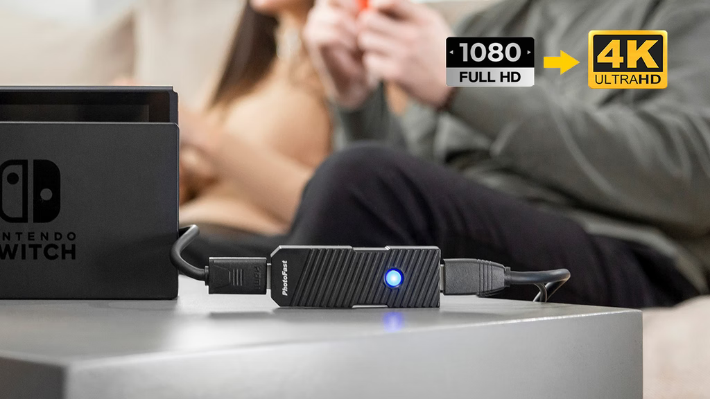 4K Gamer Pro: Instantly Upgrade Your Nintendo Switch to 4k