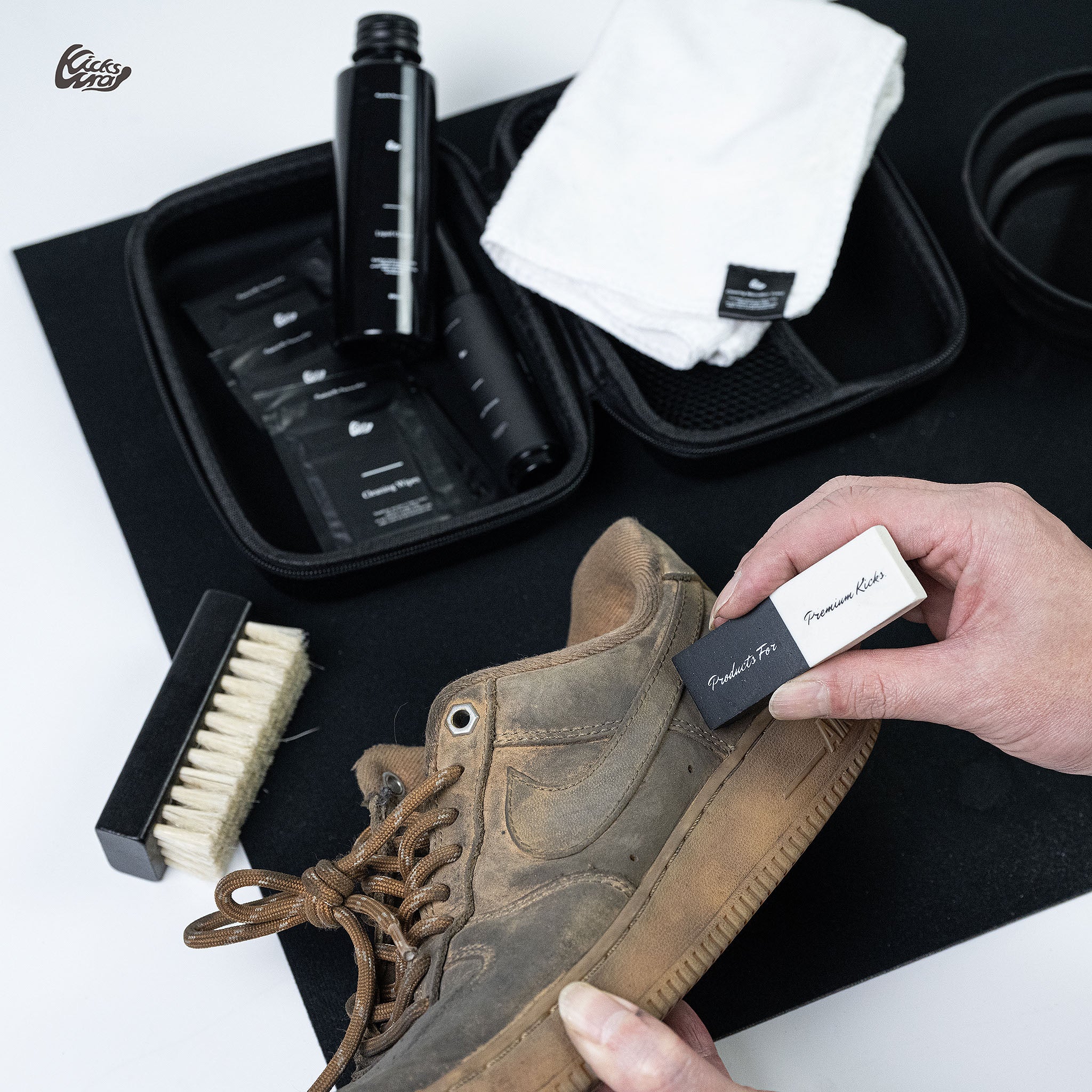 Professional Shoe Care Kit – KicksWrap®︎