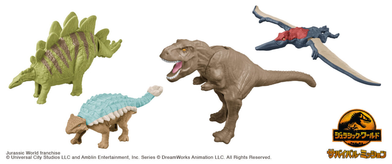 ハッピーセット｢ジュラシック・ワールド｣】ティラノサウルスや