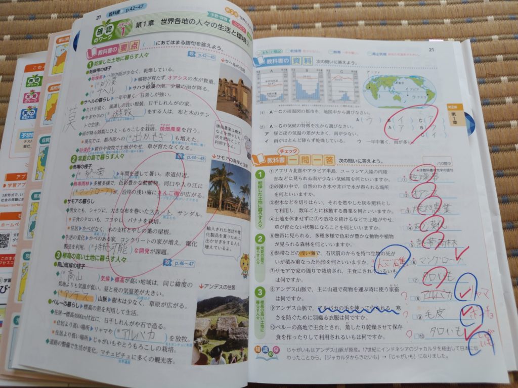 京大卒ママが教える】中学生定期テスト対策におすすめの問題集7選