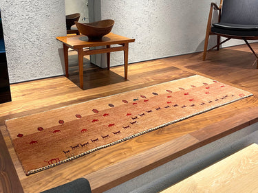 遊牧民の絨毯 】Zollanvari ゾランヴァリ ギャッベ 177×58㎝ (No.05108