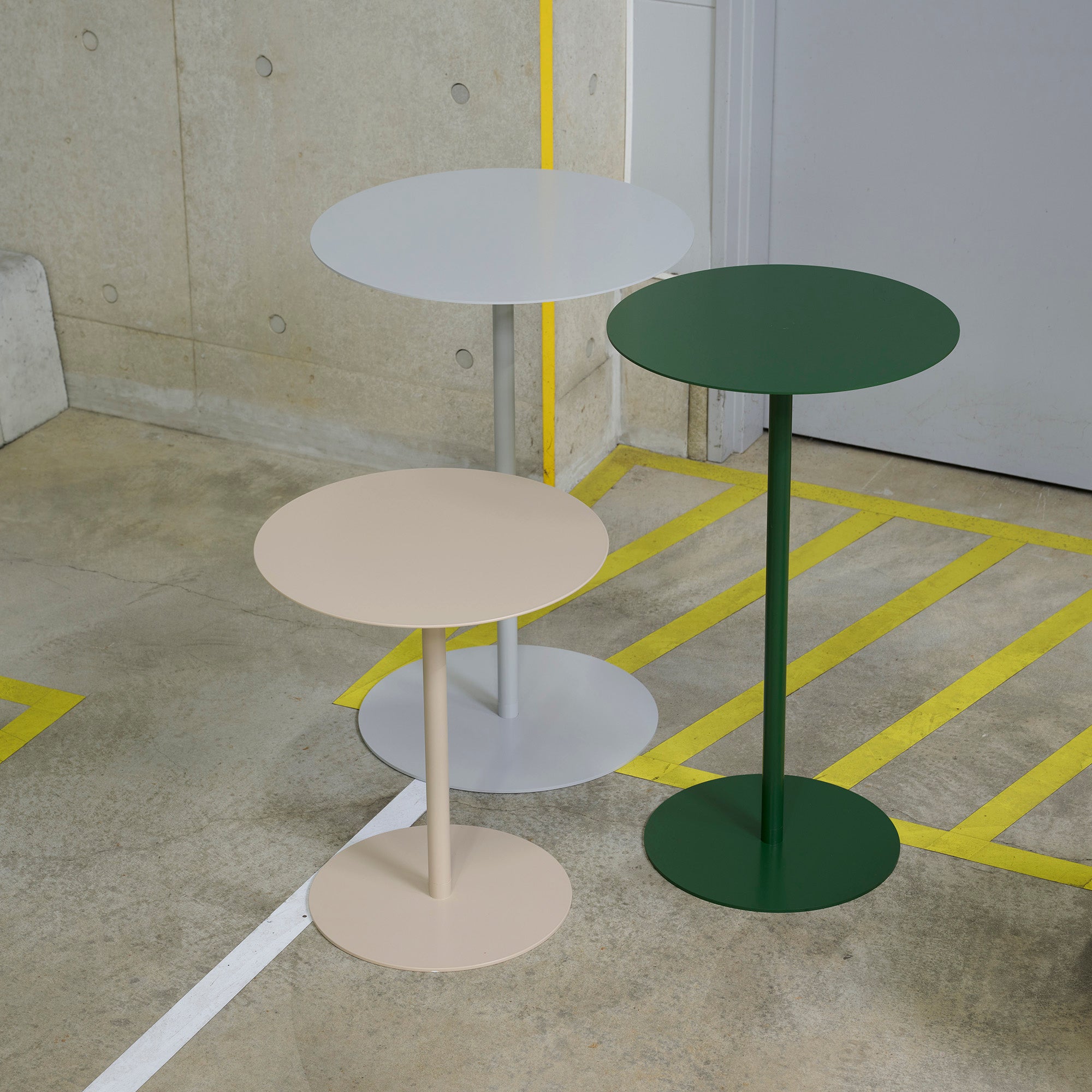 サイドテーブル-01-ライトグレー - KIT