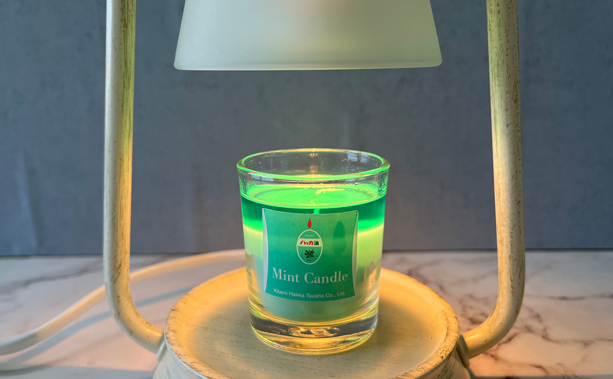 製品紹介 - ミントキャンドル | 北見ハッカ通商 公式オンラインショップ