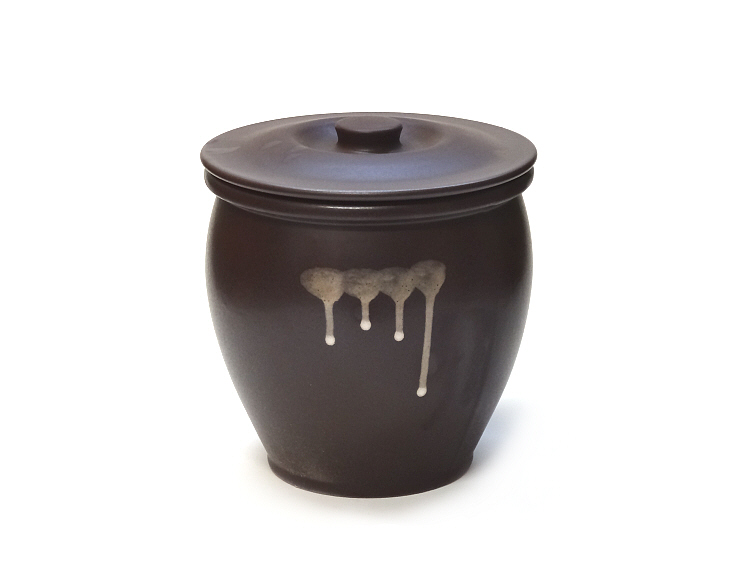 常滑焼 久松窯 かめ 旨味漬物容器 丸壺蓋付 3号 の通信販売 - 【常滑焼