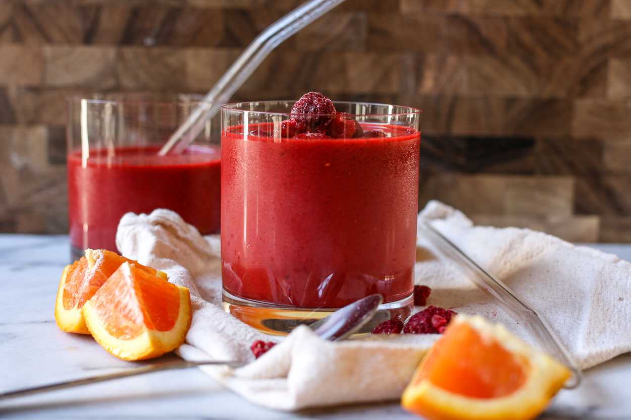 Energy Boosting Red Smoothie Recipe