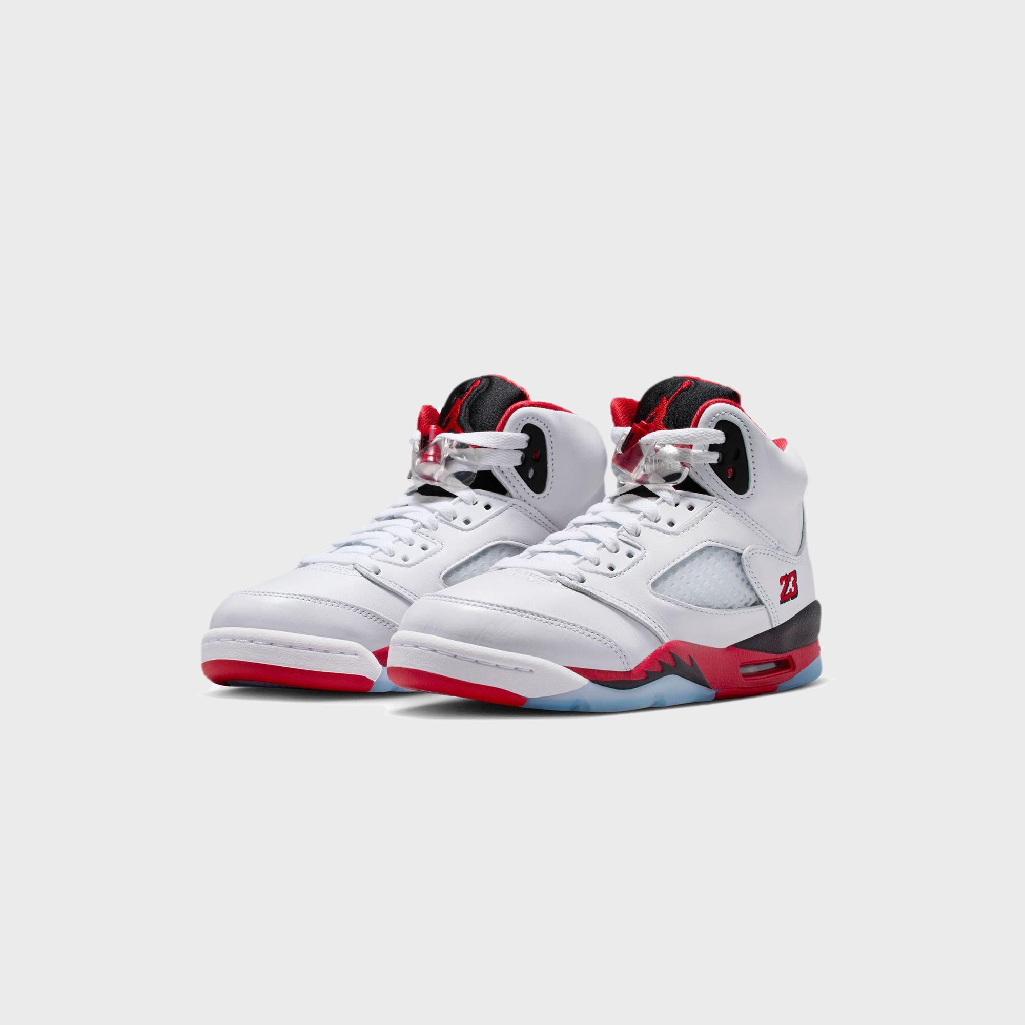 Jordan GS Air Jordan 5 Retro OG - White / Fire Red / Black – Kith