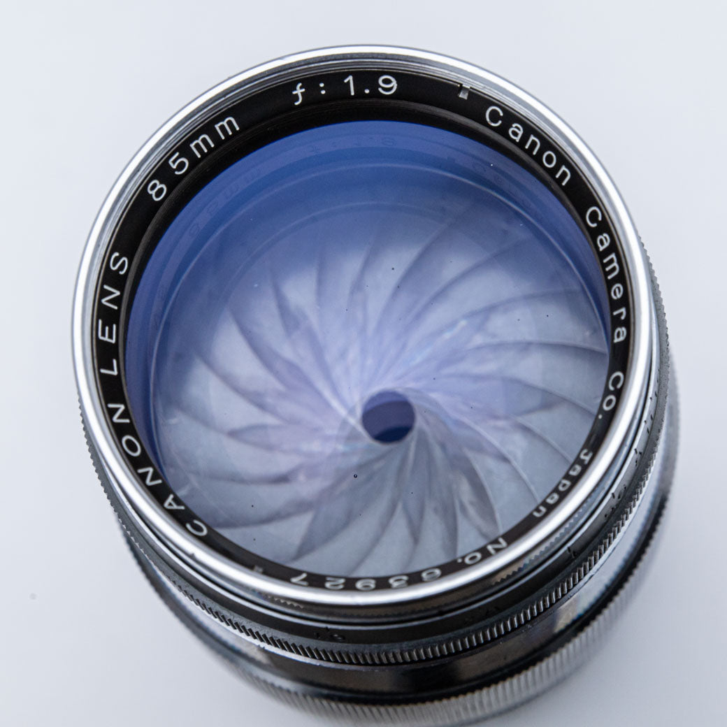 Canon 85mm F1.9 Lマウント – ねりま中古カメラきつね堂