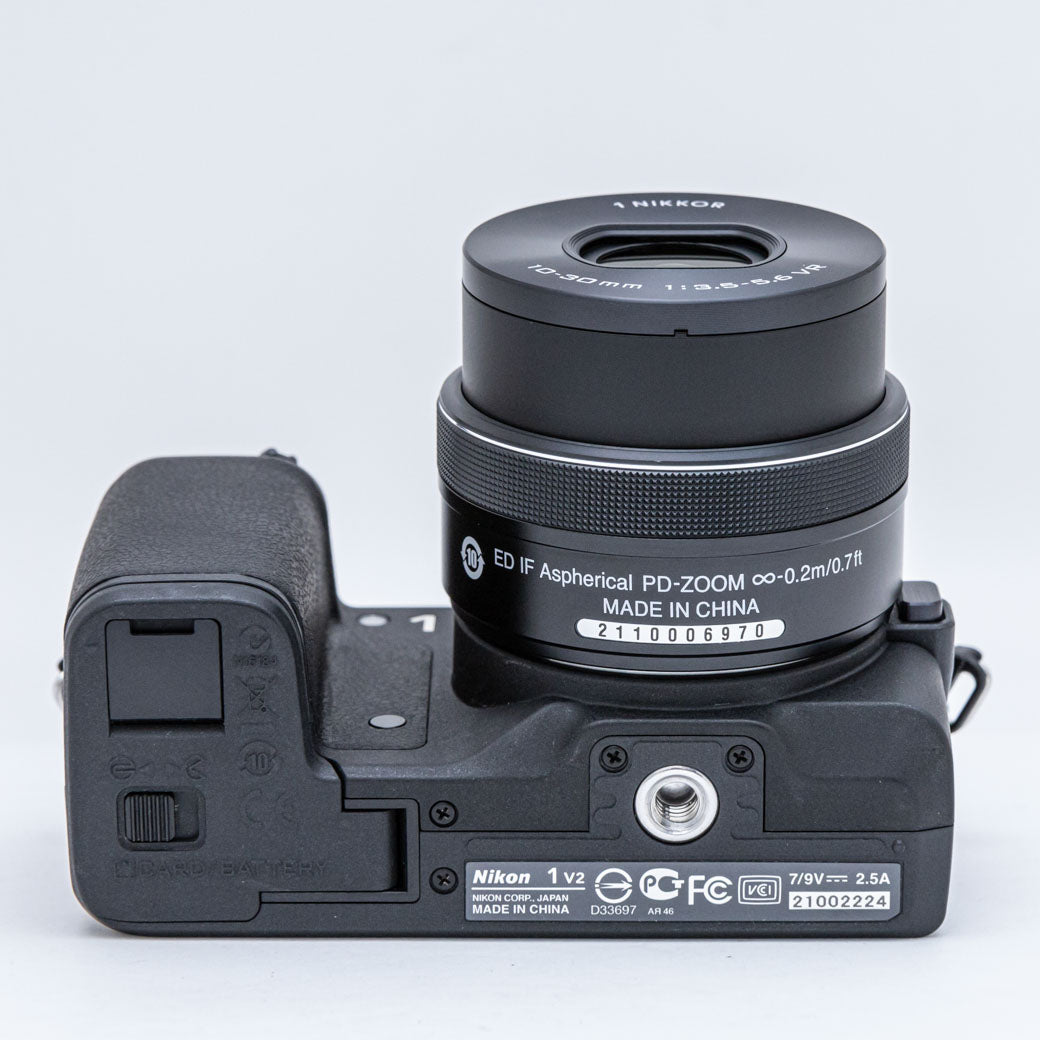 Nikon Nikon 1 V2 ブラック, VR 10-30mm F3.5-5.6 PD-ZOOM – ねりま