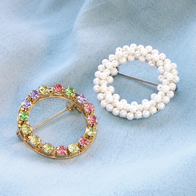 メタルリングブローチ ゴールド – 貴和製作所オンラインストア