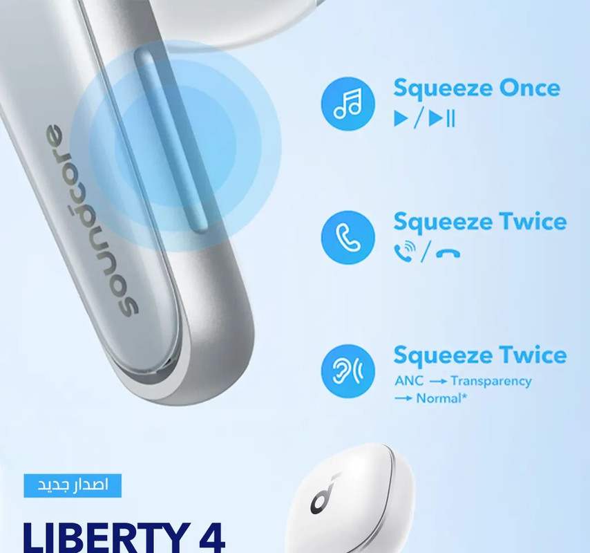 Anker Soundcore Liberty 4 Nc Bluetooth 5.3 6 Mics And An Ai