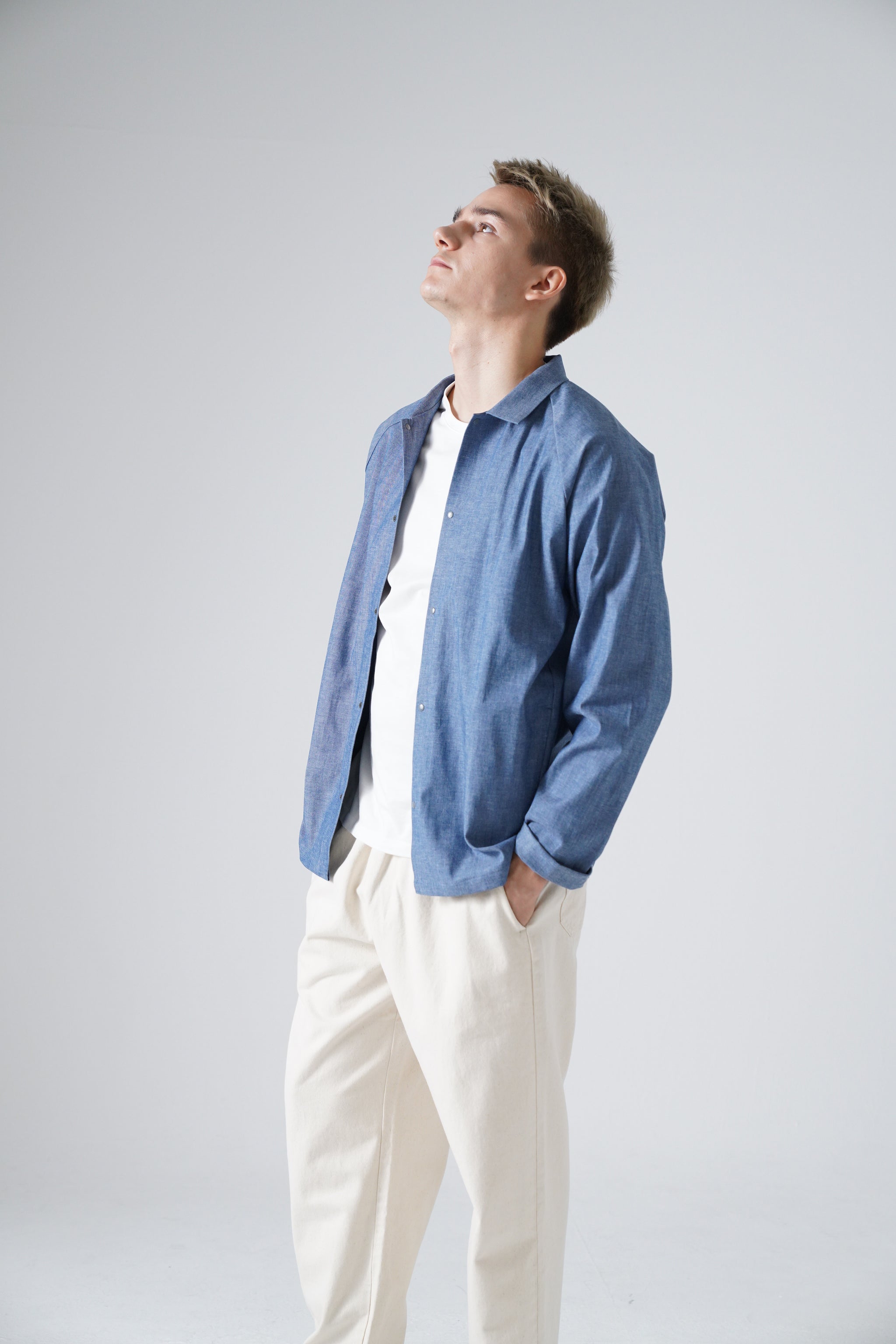 SH006-ID / ｺｰﾁｼｬﾂ 20/1ｶﾝﾄﾘｰｼｬﾝﾌﾞﾚｰｽﾄﾚｯﾁ – k.h.r