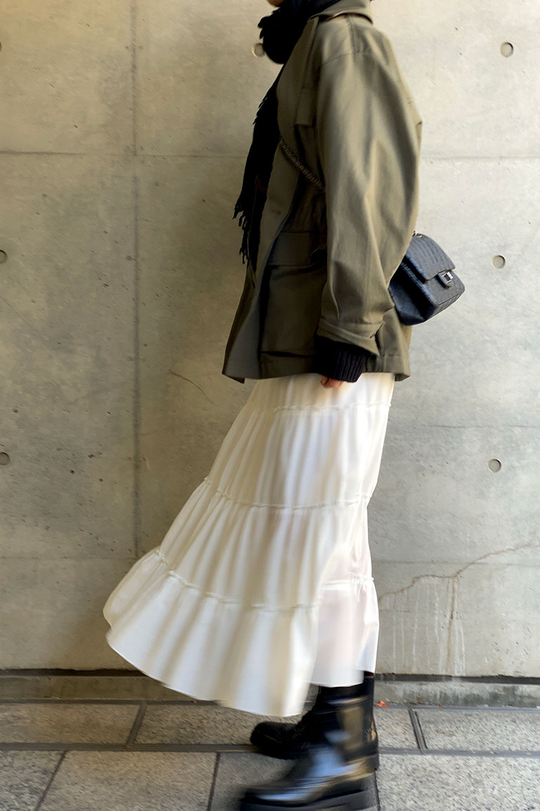 春×冬ミックスにゴーサイン / コーディネート詳細 / Kyoko Kikuchi's