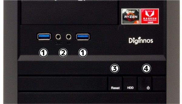 ドスパラ Regulus AR5-Q レビュー：Ryzen 5 2400G搭載で6万円台のミニ