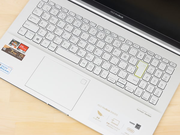 ASUS VivoBook S15 M533IA レビュー：Ryzen 7 4700U搭載の高品質15.6