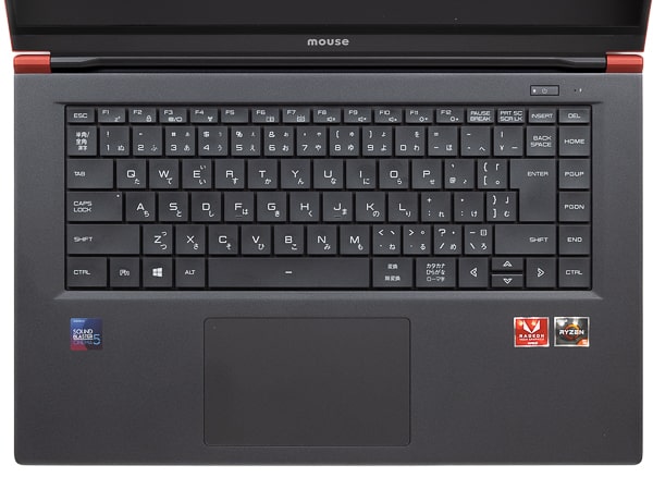 マウス mouse X5-B レビュー：15インチで1.4kgの超軽量ノートPC