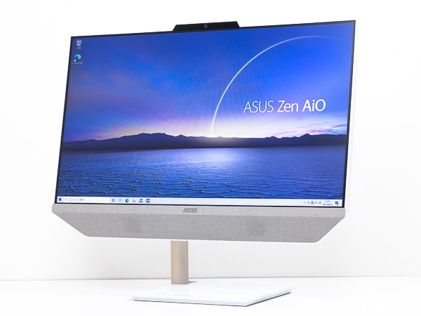 ASUS Zen AiO 24 A5401Wレビュー： Ryzen 7 5700U対応の23.8インチ一