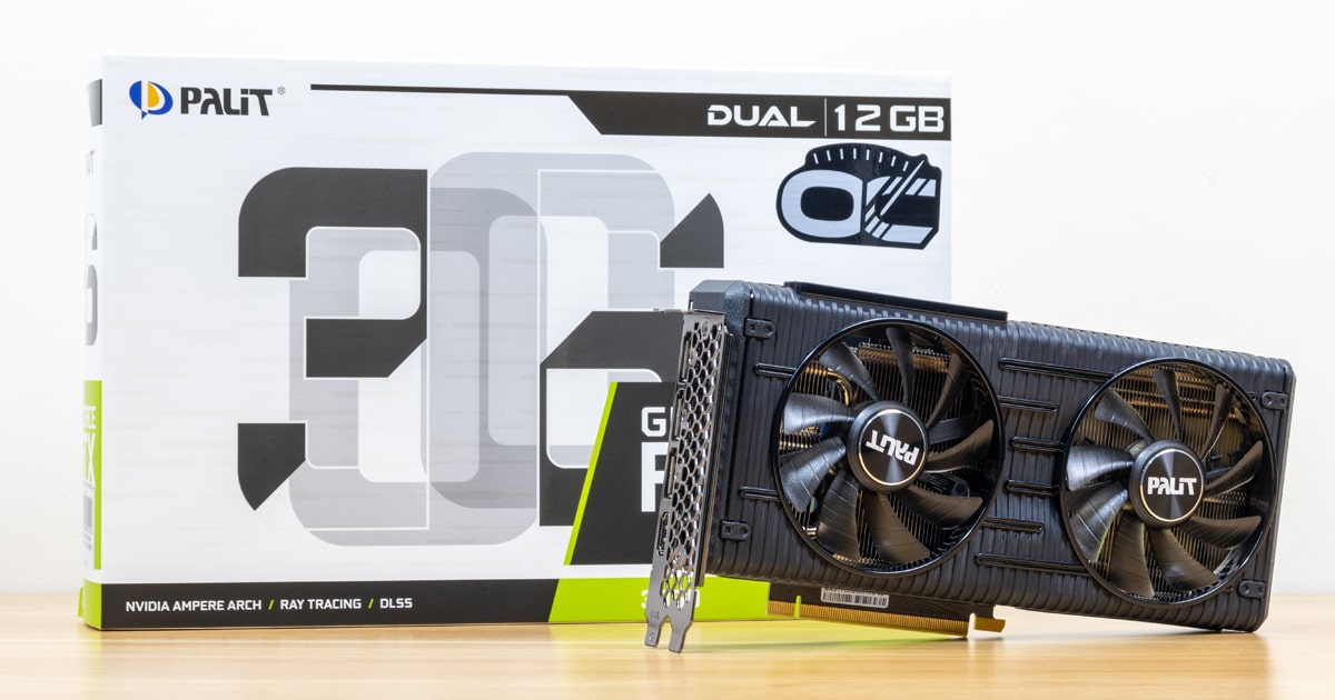 Palit GeForce RTX 3060 Dual OCレビュー：古いゲーミングPCを最新