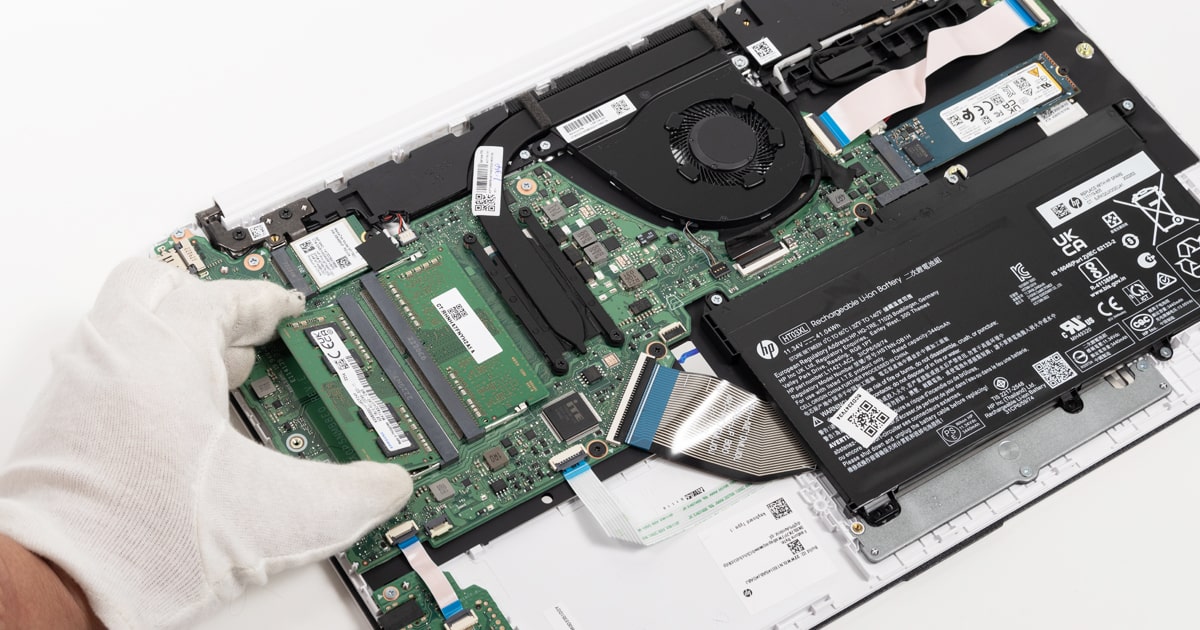 HP 15s-fqのメモリー増設方法について | こまめブログ