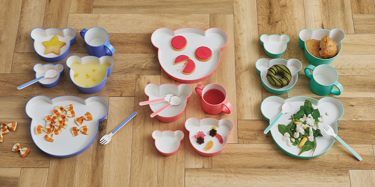 tak｜キッズディッシュ ギフトボックス ベア ラッキーセブン | KONCENT