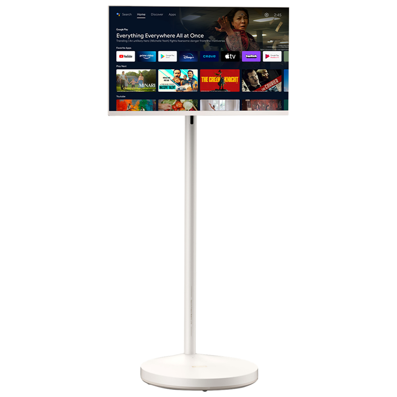 移動式バッテリー搭載スマートモニター non-touch-27inch - Movevision