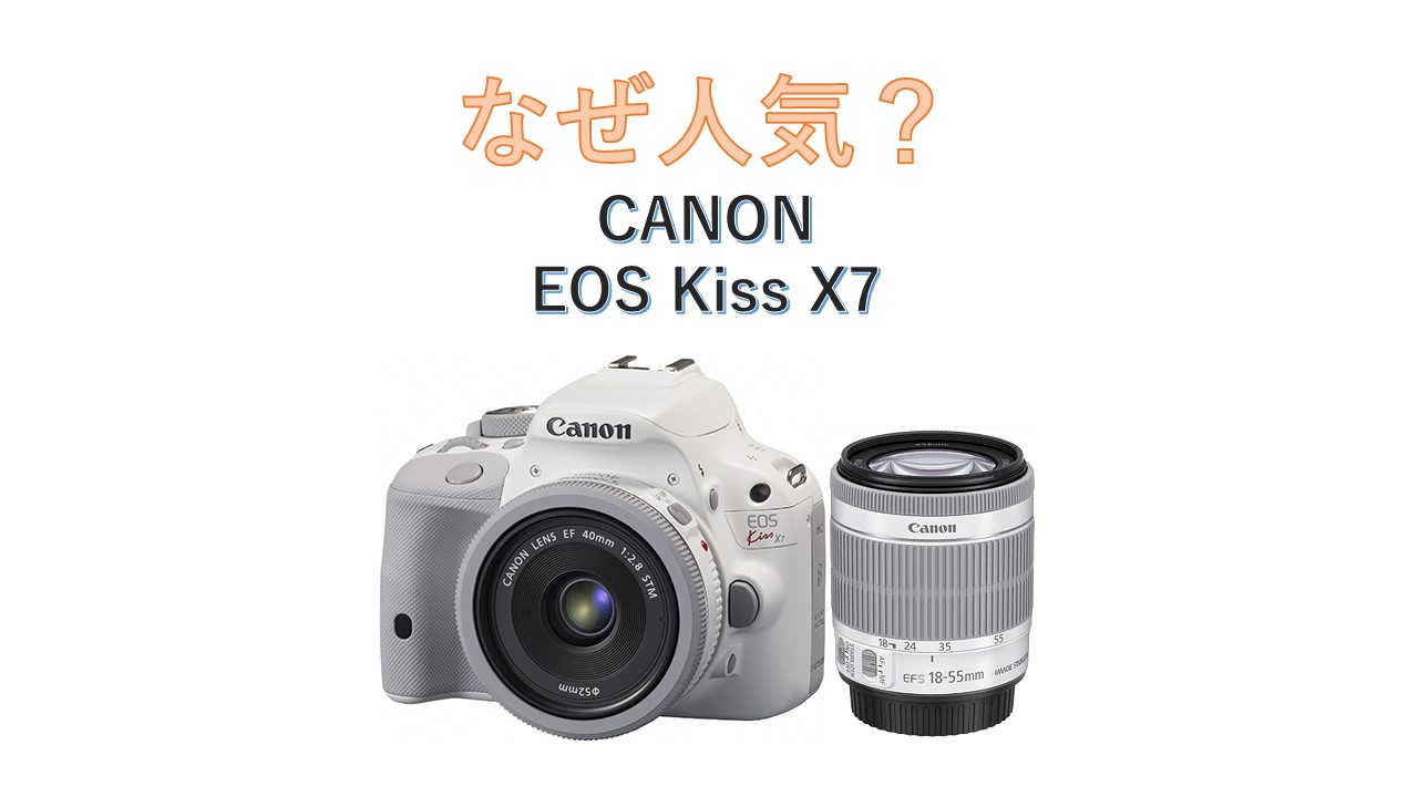 なぜCANON Kiss X7はいまだに売れ筋の人気一眼レフカメラなのか | 神戸