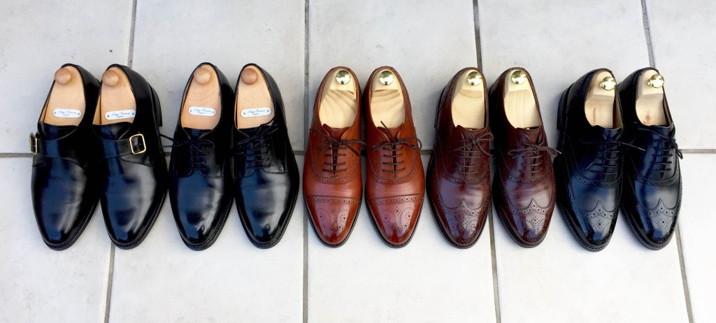 ロイドフットウェアのVシリーズ5足を並べてみました | KOCCMUSIC