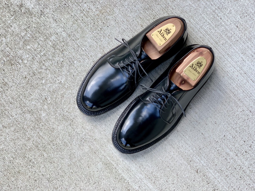 オールデンのプレーントウ『9901』を購入！コードバンにハマりそう