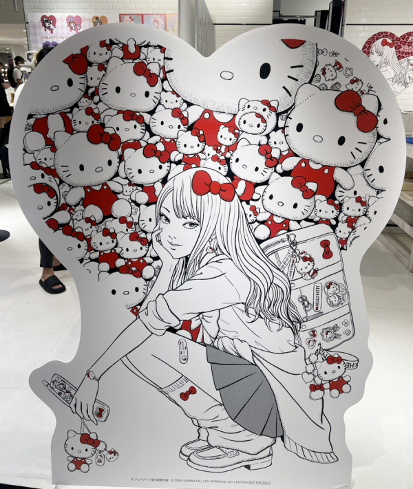 ホラー漫画の鬼才・伊藤潤二さん×サンリオキャラクターズ！富江の制服