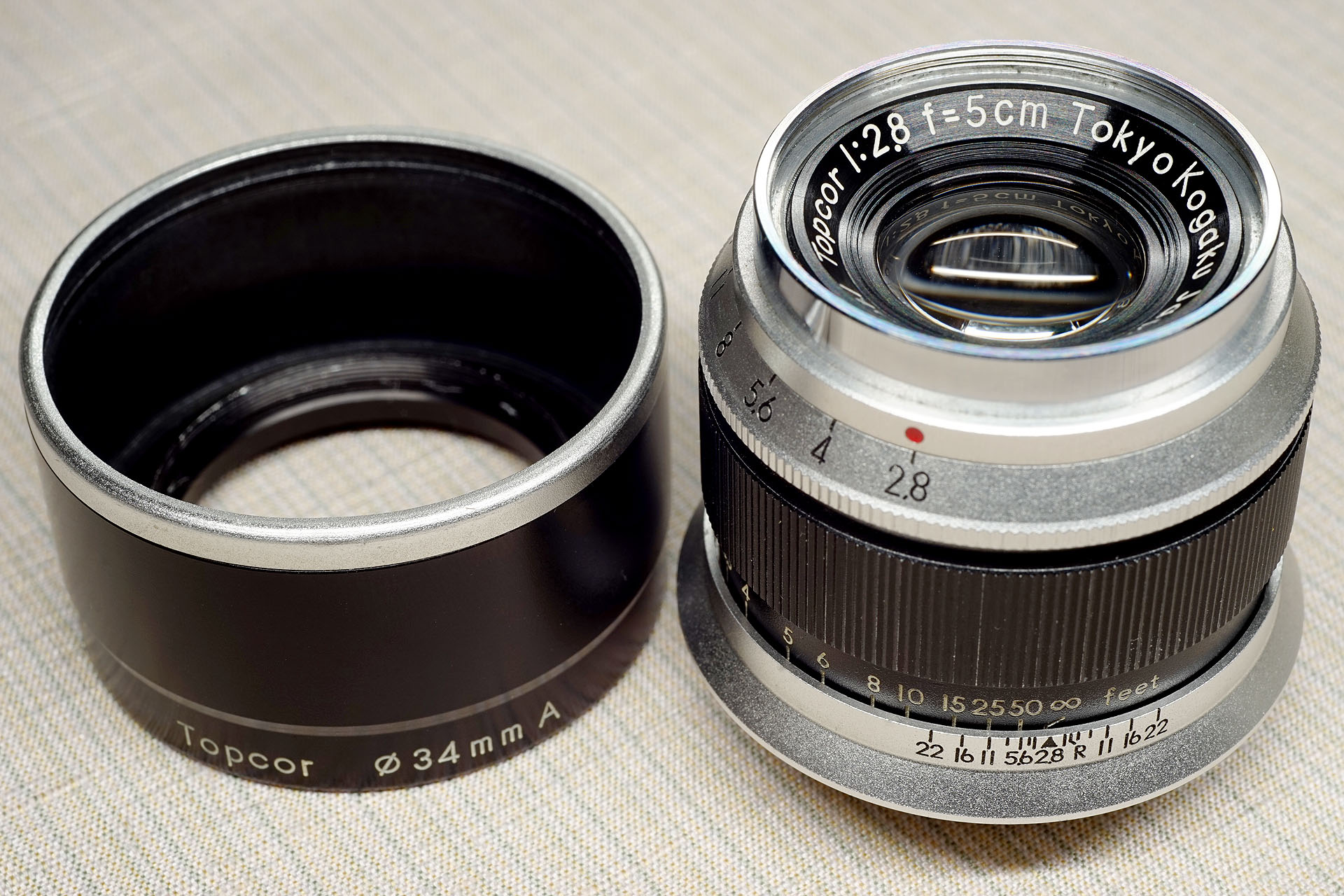 よく晴れた日にはこのレンズ！ ／ トプコール Topcor 5cm f2.8 - koiWide