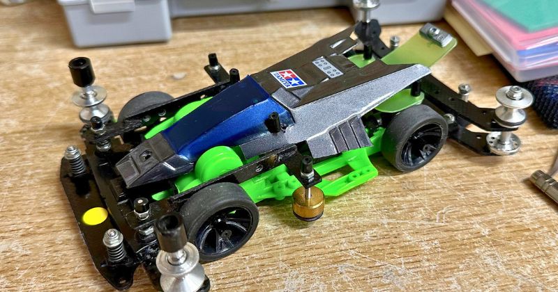 初心者・中級者】ミニ四駆を速くする改造・レースで勝てるマシンにする