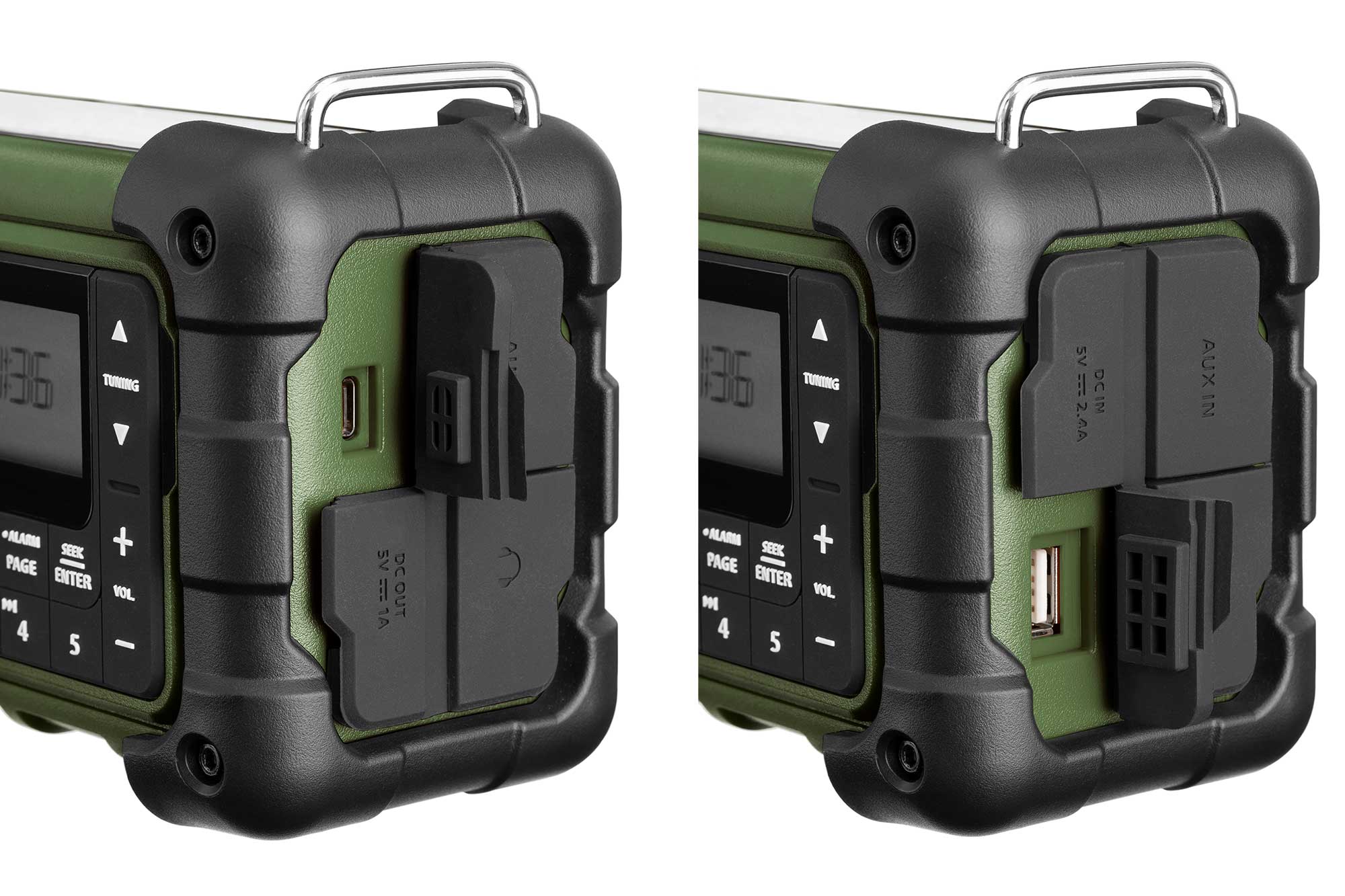 Sangean MMR-99J・AM/FM、Bluetooth、AUX、防塵・防水、手回し