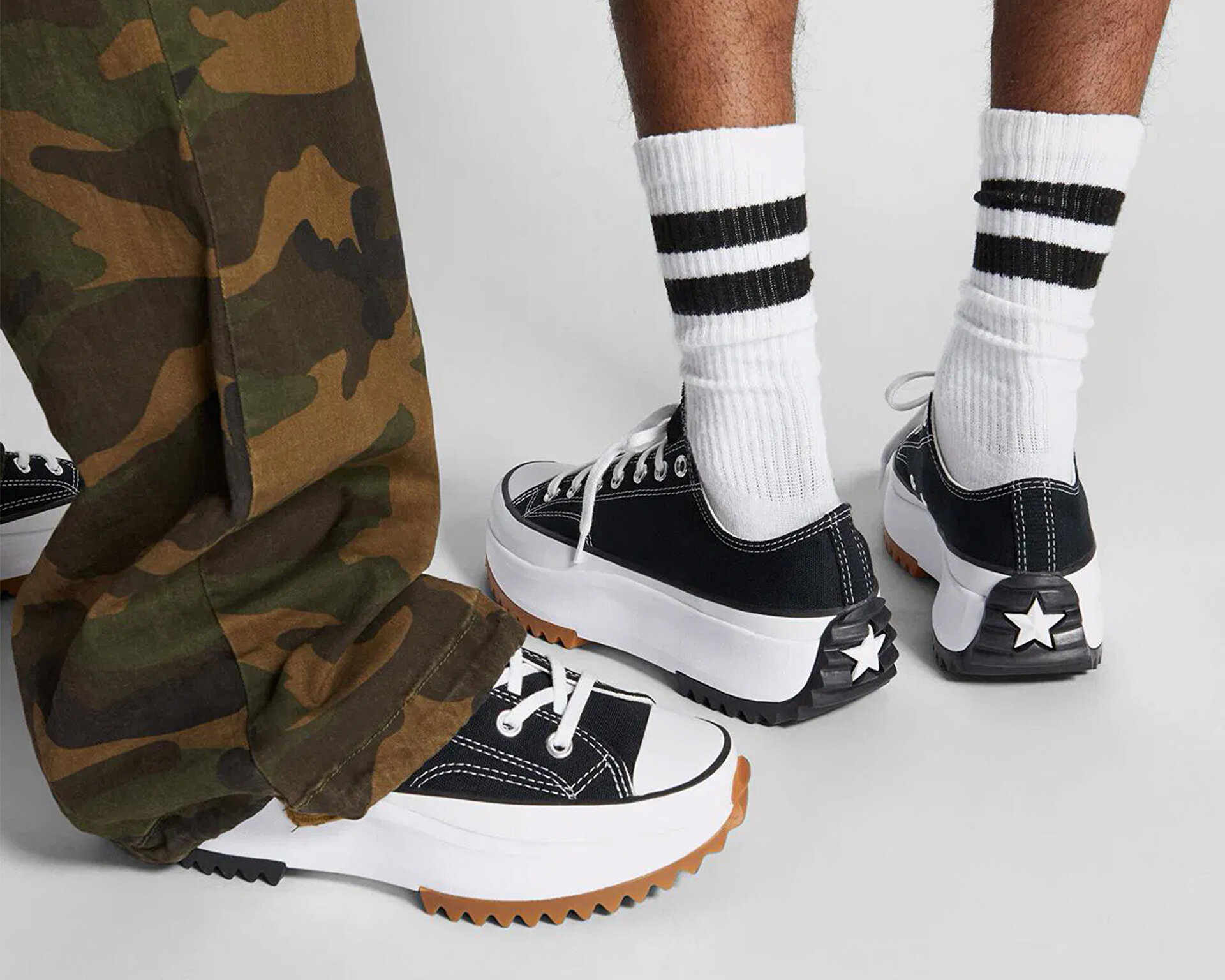 Converse Unisex Run Star Hike Canvas Platform Siyah 168816C