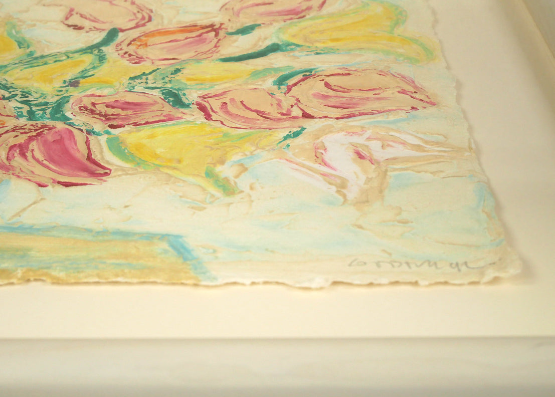 アンドレ コタボ（Andre COTTAVOZ）「チューリップ」カーボランダム