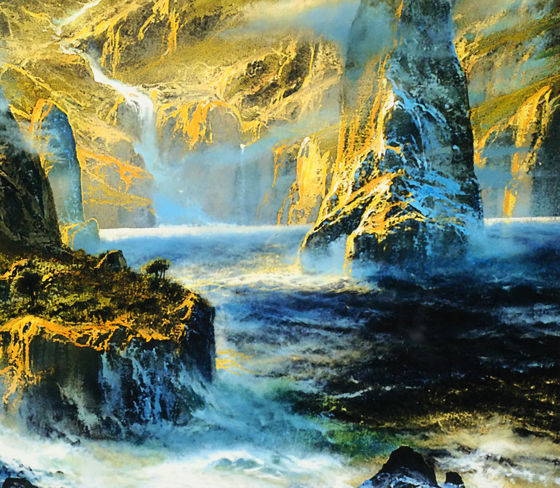 テイル・ターブッシュ シルクスクリーン版画 光の声 テイル・ター