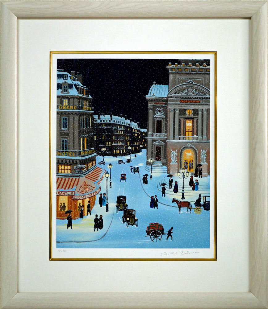 ミッシェル ドラクロワ（Michel DELACROIX）「サーカスの行進」シルク