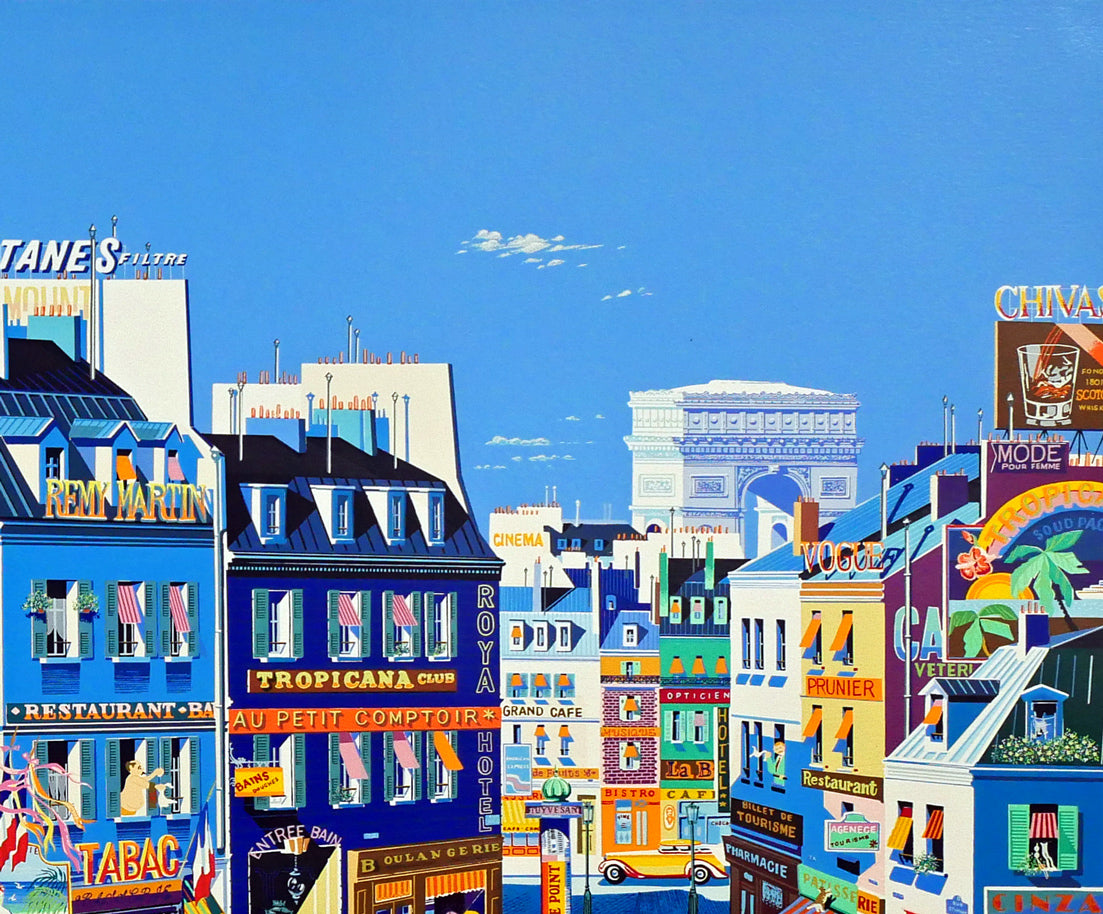 山形博導（ヒロヤマガタ）「ペリエ」シルクスクリーン版画 絵画買取