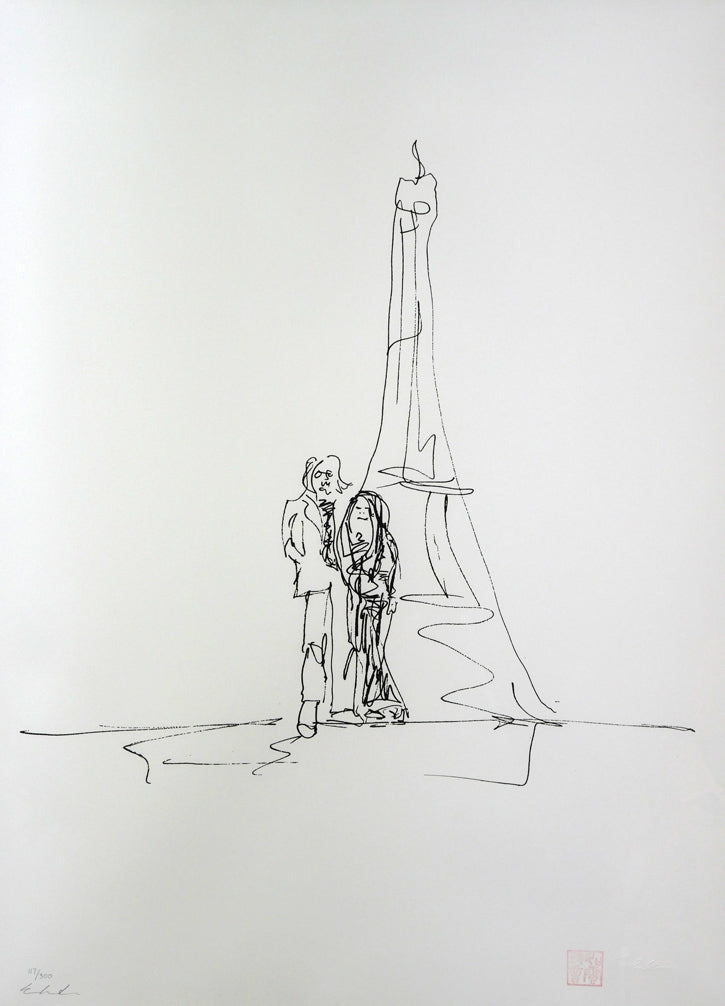 ジョン・レノン（John LENNON）「エッフェル塔（オノ・ヨーコと合作