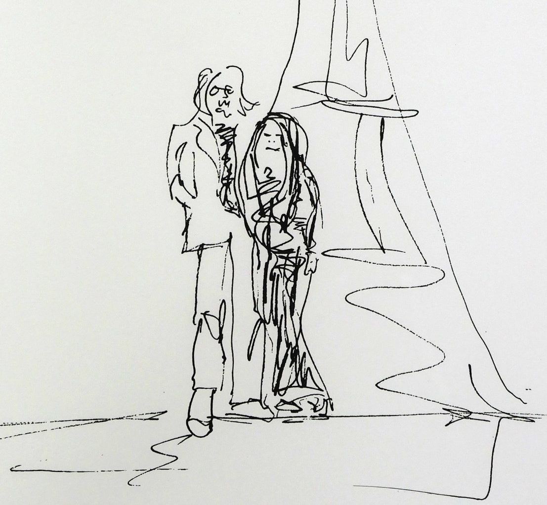 ジョン・レノン（John LENNON）「エッフェル塔（オノ・ヨーコと合作