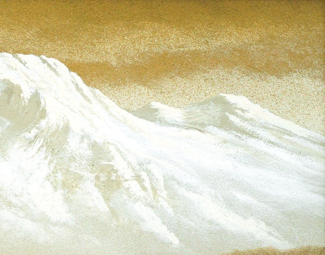 清水規「妙高山秋彩」日本画・P10号 絵画買取・販売の小竹美術