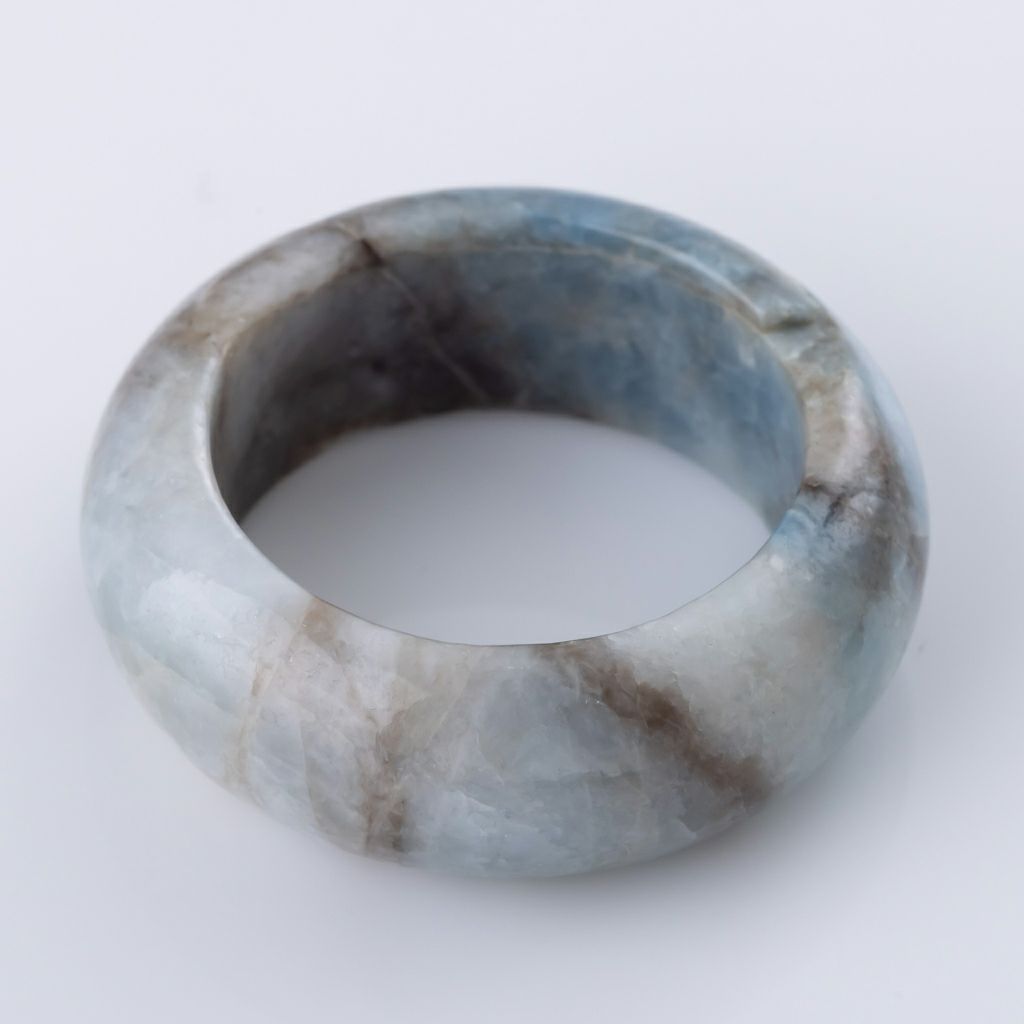 指輪／青色（入コン沢）ヒスイ | 糸魚川翡翠工房こたき