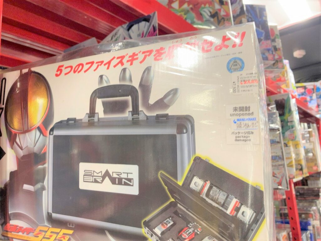 仮面ライダー555】20年前の未開封品をレビュー！？ DX版 ファイズギア