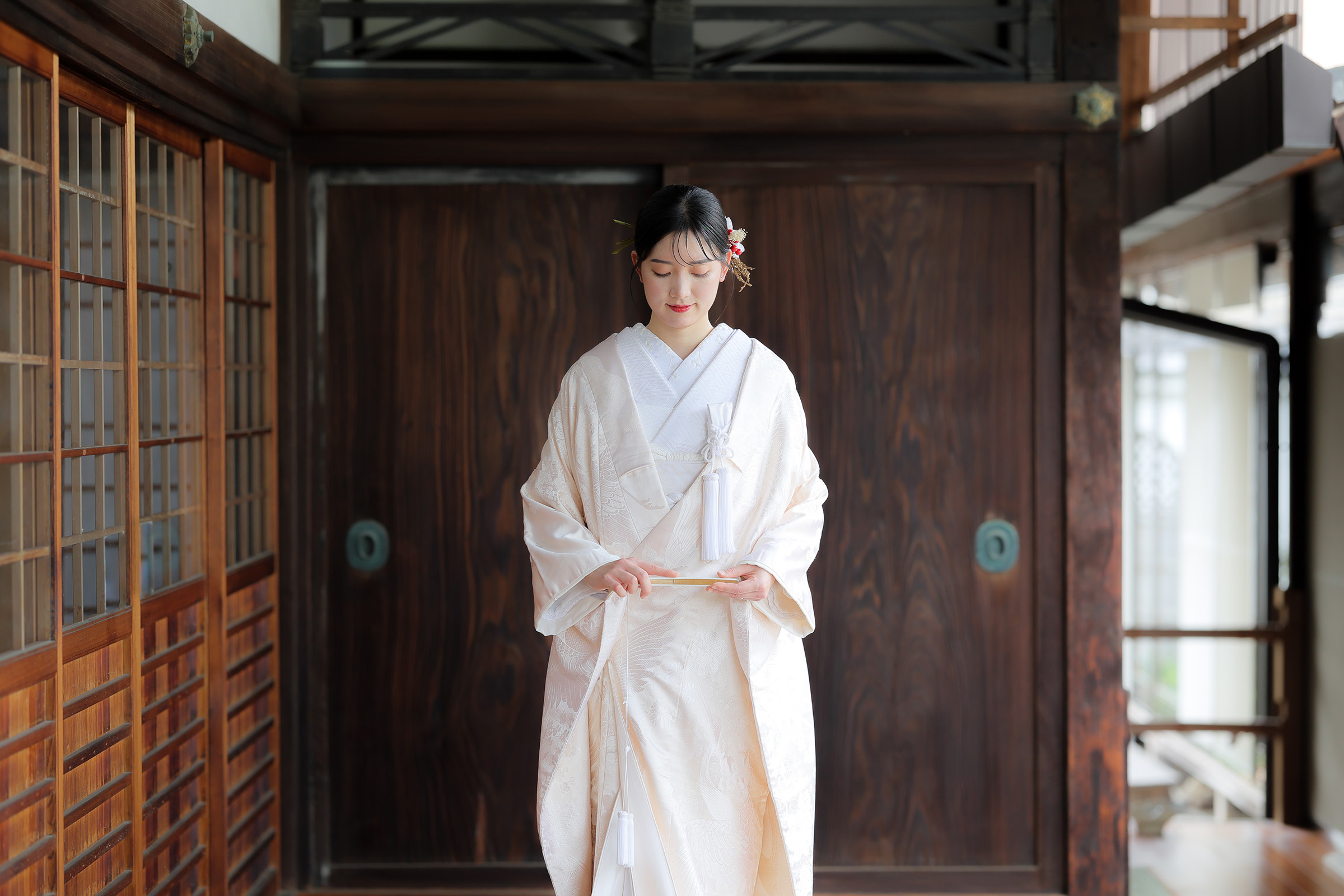 白無垢」お衣装ギャラリーと着用例 | 京都で和装前撮り・フォト
