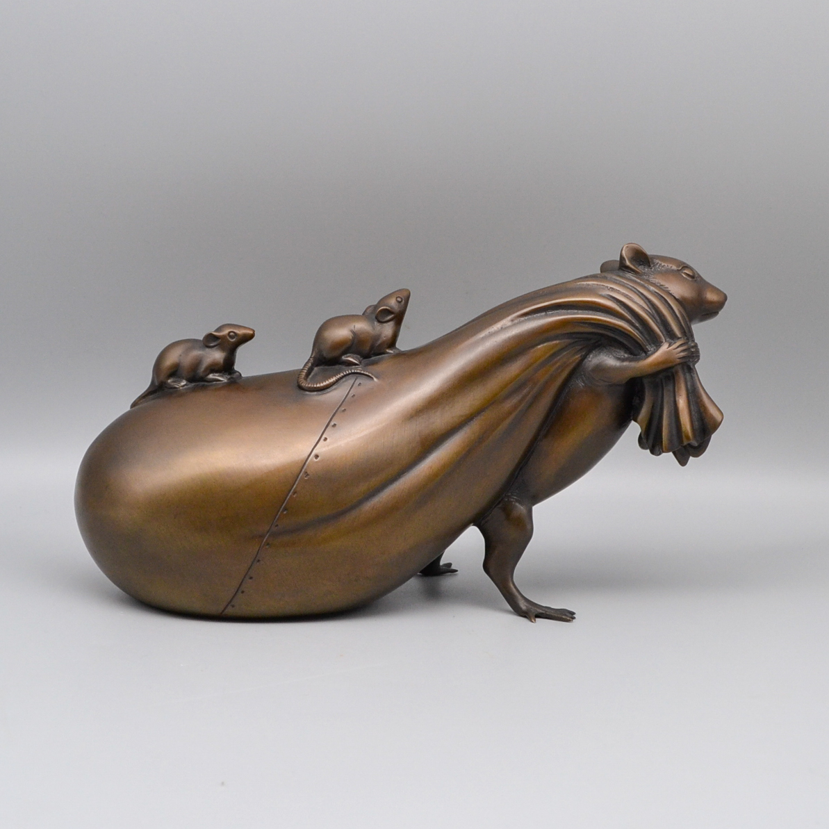 不詳⁄作者不明⁄ネズミ図⁄鼠⁄干支⁄子⁄横物