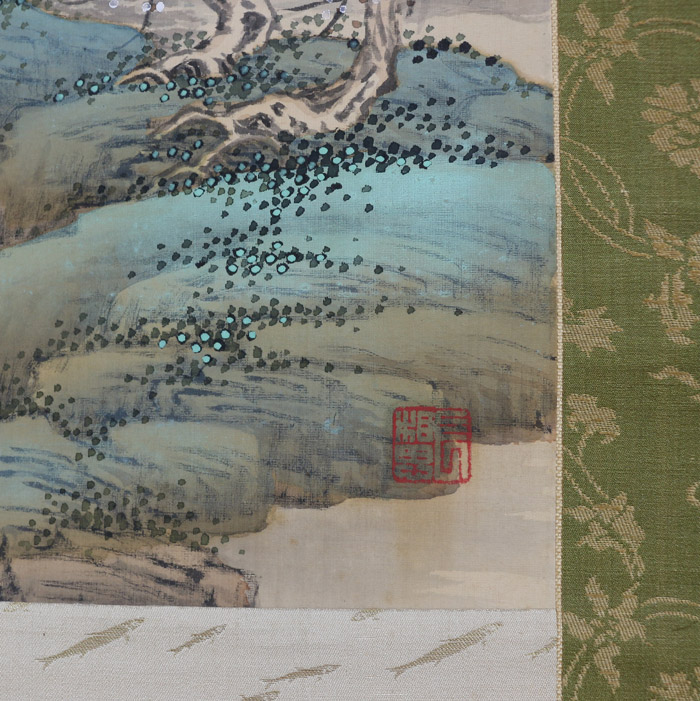 青緑梅花書屋｜新・古美術 高美堂（こうびどう）｜掛軸販売・通販