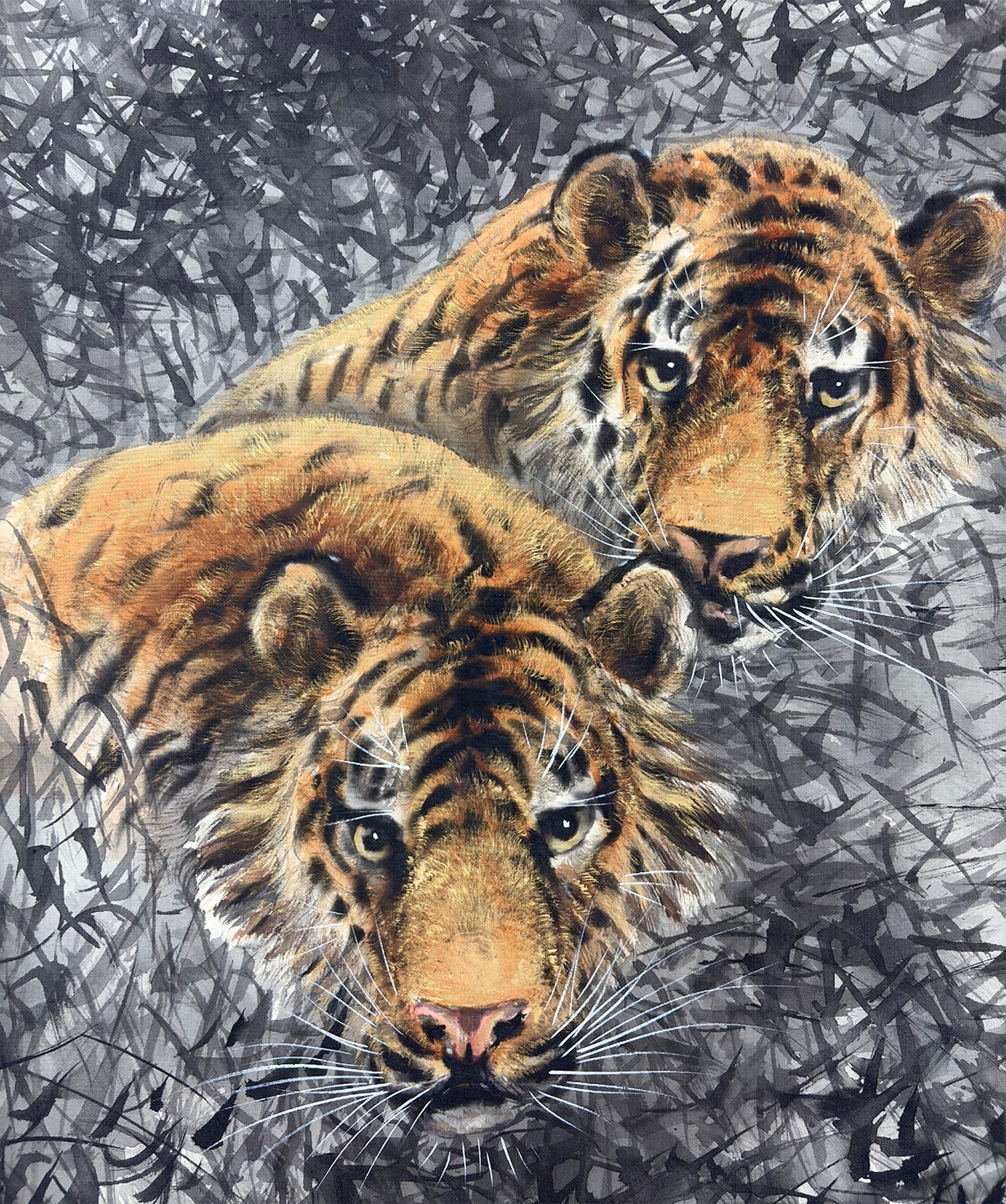 猛虎｜新・古美術 高美堂（こうびどう）｜掛軸販売・通販・買取｜骨董